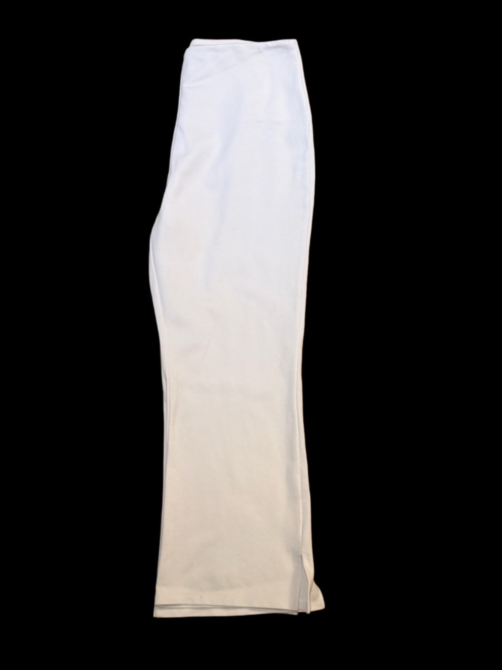 Lyssé Cropped Kick Flare White Pants Great Condition